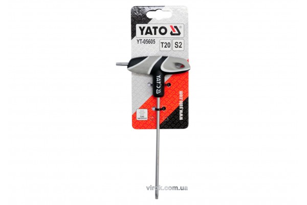 Ключ Torx Т-подібний YATO Т20 х 130 мм
