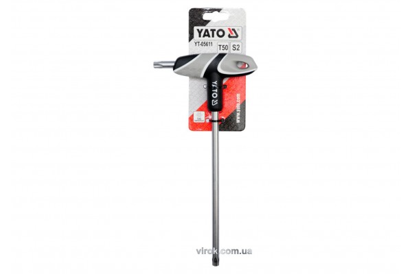 Ключ Torx Т-подібний YATO Т50 х 200 мм