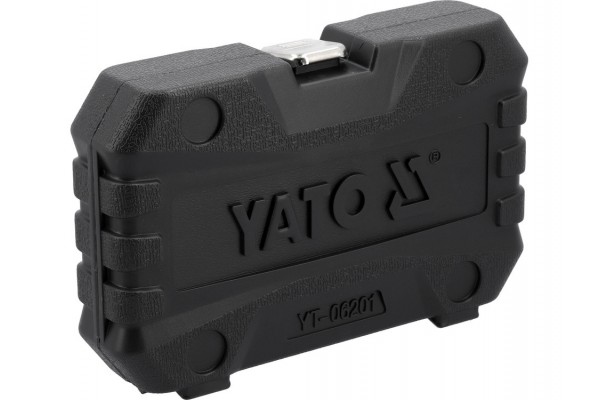 Головки для видалення гвинтових шпильок YATO з квадратами 3/8" і 1/2", 11 шт. [5]