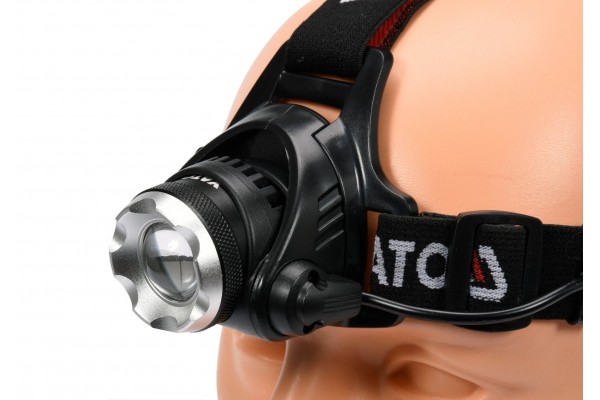 Ліхтар на чоло світлодіодний XM-L2 CREE YATO 10 Вт 450 лм 4 х АА
