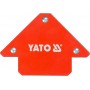 Кутники магнітні для зварюв YATO: кут: 45°, 90°, 135°, 2- 4.5 кг, 43х72х12мм, 4- 11,5кг, 82х118х14мм