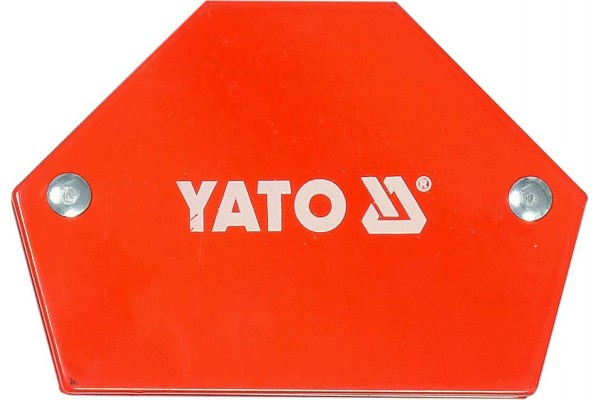 Кутники магнітні для зварюв YATO: кут: 45°, 90°, 135°, 2- 4.5 кг, 43х72х12мм, 4- 11,5кг, 82х118х14мм
