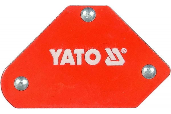 Кутники магнітні для зварюв YATO: кут: 45°, 90°, 135°, 2- 4.5 кг, 43х72х12мм, 4- 11,5кг, 82х118х14мм