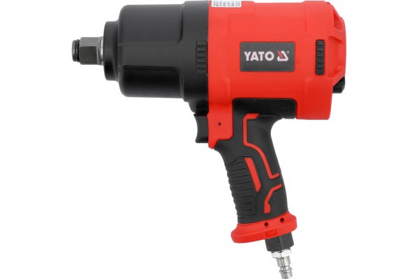 Гайковерт ударний пневматичний YATO : квадрат 3/4", F= 2300 Nm, 7000 об./хв, спожив.повітря 255 л/хв