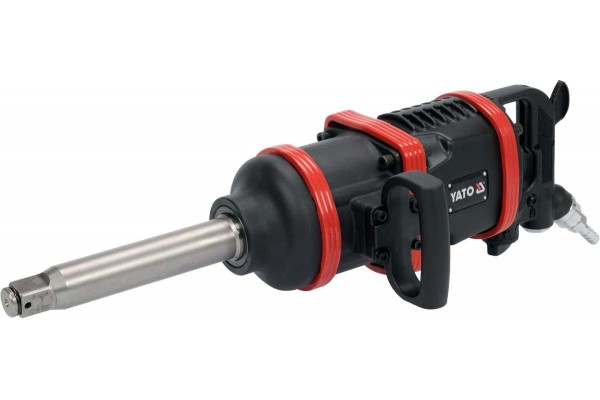 Гайковерт ударний пневматичний YATO до квадрату- 1", F= 4800 Nm, 450 л/хв при P= 1MPa, 5000 об/хв