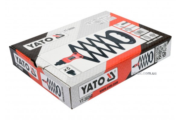 Заклепочник "гармошка" YATO для нітів Ø=2.4, 3.2, 4, 4.8, 6.4 мм 240-810 мм