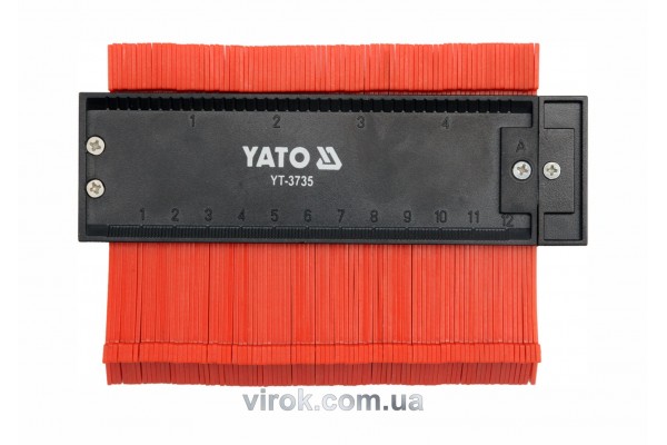 Шаблон профілів YATO 125 мм