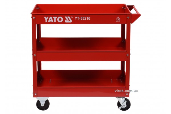 Візок 3-рівневий на 4 колесах YATO 130 кг