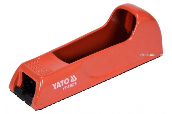 Рашпиль для гіпсокартону YATO 140 х 40 мм металевий корпус