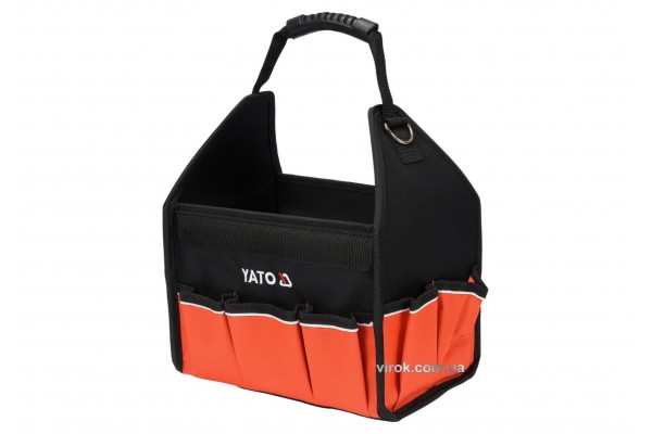 Сумка для інструментів відкрита 12" YATO 16 кишень