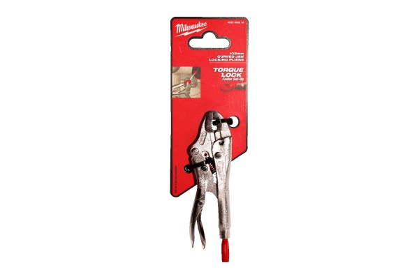 Затискач Torque Lock MILWAUKEE, 102мм, (закруглені губки)