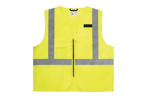 Жилет сигнальний Hi-Viz MILWAUKEE, жовтий (2XL/3XL)